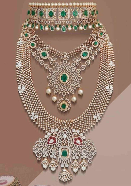 Jelset Classic Collection Koorgi Design Necklace Set