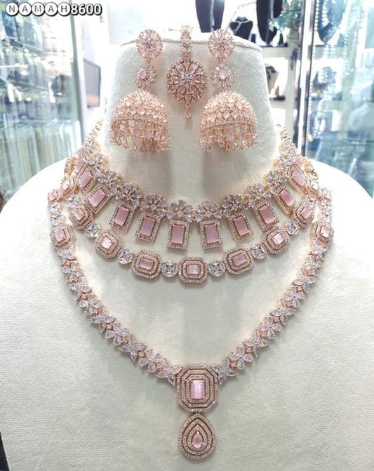 Jelset Aalija Exquisite Fancy Necklace Set