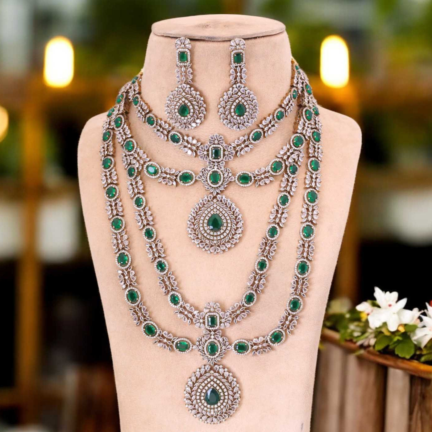 Bridal Victorian Jewellery Set - New Arrival